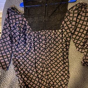 Cold shoulder dress